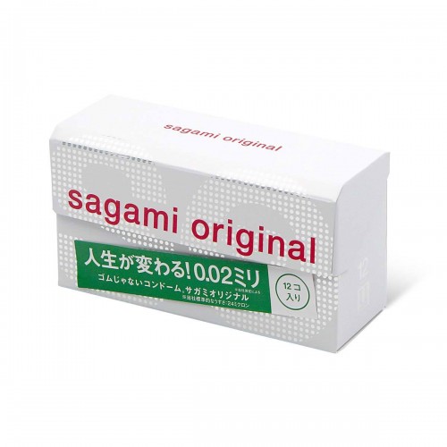 Sagami 相模 - 原創0.02 (第二代) PU 安全套 (12片裝)